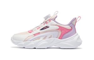 Детская повседневная обувь для детей, кроссовки, кроссовки 361°Kids, цвет Rose water pink / 361 degrees white / plum blossom pink