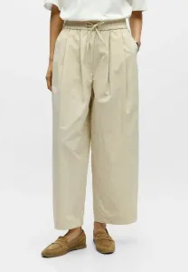 Брюки с широкими штанинами Object, Birch