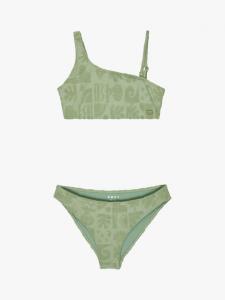 Детский комплект купальника Check Bralette Roxy, Basil