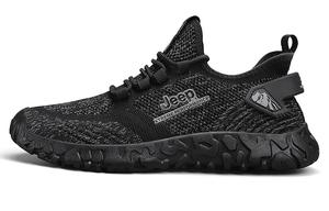 Jeep Низкие уличные кроссовки мужские черные, цвет Black