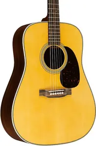 Акустическая гитара Martin HD-28 Standard Dreadnought (2025), верхняя дека из цельной ели