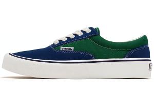 Кроссовки vision street wear Skateboarding Shoes Unisex Low-top Green/Blue, бирюзовый