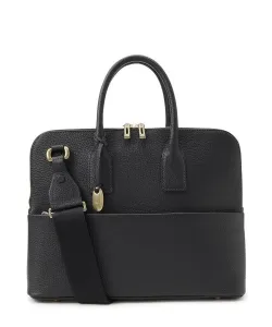 Компактные портфели с сумкой через плечо Toff&Loadstone, цвет Black (019)