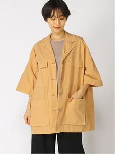 JOURNAL STANDARD/(W) Oumisarashi Twill Short Sleeve BZ