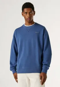 Толстовка с небольшим логотипом geo crew Pepe Jeans, Washed Navy Blue