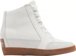 Ботинки женские Sorel на танкетке, белый