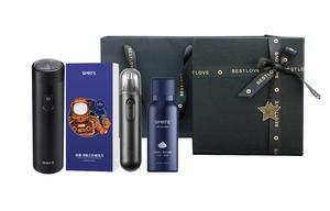 St-r swivel type бритва для мытья по всему телу type-c быстрая зарядка портативный турбо водонепроницаемый SMATE, черный