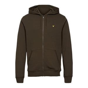 Толстовка на молнии Lyle & Scott, зеленый