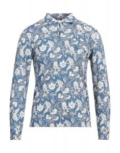 Рубашка поло Rossopuro, серо-синий