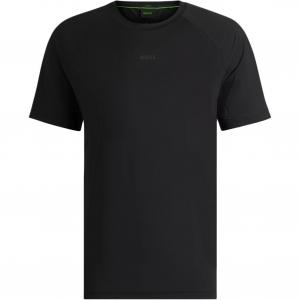 Футболка Boss с рефлектирующими деталями HUGO BOSS, черный