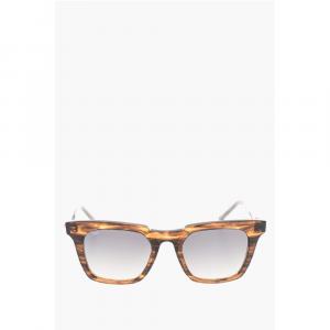 Коричневые пластиковые солнцезащитные очки Oamc, Brown