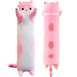 Плюшевый длинный кот-талисман 80см WKS