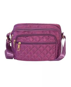 Женская стеганая нейлоновая сумка NICCI, красный