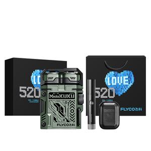 Электробритва FLYCO, зеленый