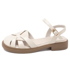 Женские сандалии Roman Sandals AGSDON, бежево-абрикосовые