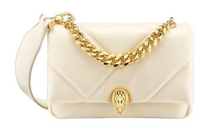 Сумка Serpenti Cabochon из телячьей кожи с головой змеи, миниатюрная белая женская сумка через плечо BVLGARI