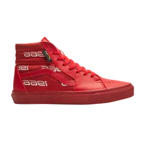 Кроссовки Sk8-Hi Cordura Vans, красный