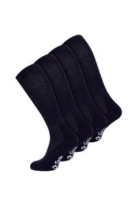 Очень широкие бамбуковые носки до колена для диабетиков от опухших ног Dr.Socks, черный