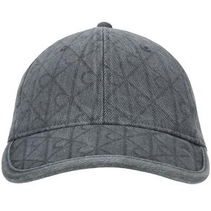 Calvin Klein Хлопковая бейсболка унисекс, PA7-Denim Gray