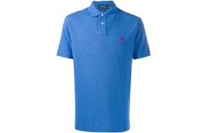 Хлопковая поло Polo Ralph Lauren, синий