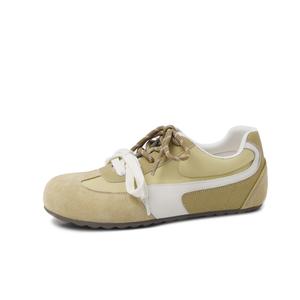 Нескользящие, износостойкие, дышащие, низкие повседневные туфли, женские, желтые CAMEIDO, Yellow