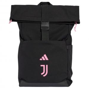 Рюкзак Juventus из полиэстера унисекс black & sweet pink Adidas, черный & Sweet Pink