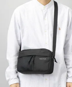 Миниатюрная сумка через плечо NAUTICA, горизонтальная, квадратная, цвет Black