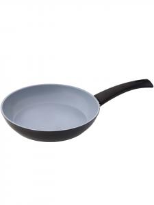 Керамическая сковорода 24 см | без крышки, цвет антрацит Stoneline, 24 см