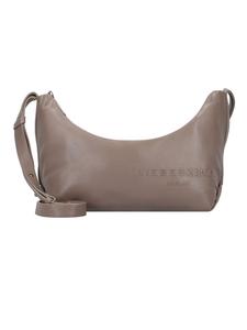Сумка через плечо Elvira, кожа, 26 см, нейтрального серого цвета LIEBESKIND BERLIN