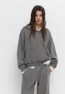 Худи PULL&BEAR Hoodie, Dark Grey