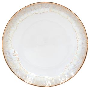 Тарелка таормина, золотой/белый