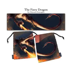 Огненный Дракон XL, Dice Bags (Drawlab)