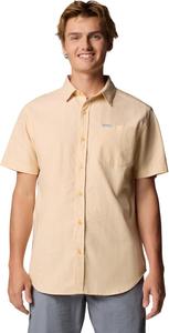 Columbia мужская рубашка с коротким рукавом Rapid Rivers, Sand Dune Diamond Dobby Chambray