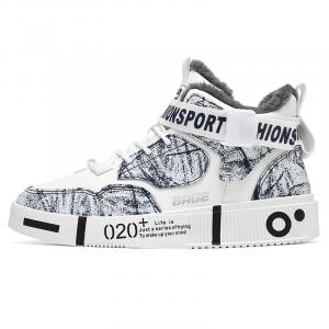 BAGE Термостойкие абразивоустойчивые короткие снегоходы Unisex бело-голубые, цвет White Blue