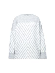 Пуловер Ulla Popken Pullover, цвет silver melange