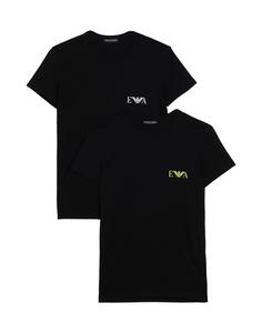 Майка Emporio Armani, черный