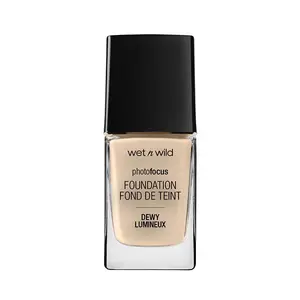 Легкая база под макияж Photo Focus Foundation Dewy Wet N Wild, цвет nude ivory
