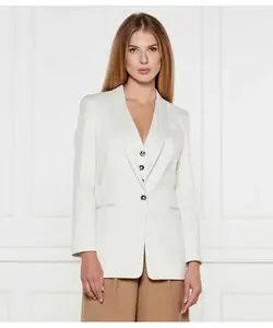 Элегантная куртка alinue 10270257 01 Regular fit Hugo, белый