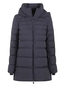 Куртка с капюшоном на молнии Herno, синий