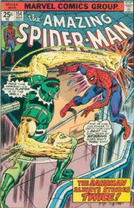Marvel The Amazing Spider-Man (Vol. 1 No. 154, March 1976) (The Sandman Always Strikes Twice!) (Marvel Comics)