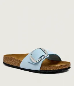 Мадридские тапочки narrow fit Birkenstock, небесно-голубой