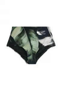 Плавки от бикини с высокой талией Next, Green Black Leaf