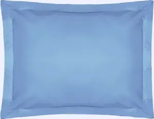 Наволочка Percale, легкая в уходе BM176 (один размер) (небесно-голубой) Belledorm