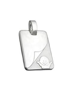 Gallay Кулон 19х14 мм, серебро 925 пробы