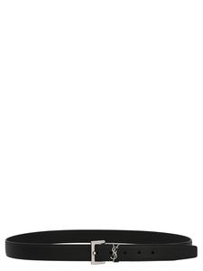 Ремень «Monogram» SAINT LAURENT, черный