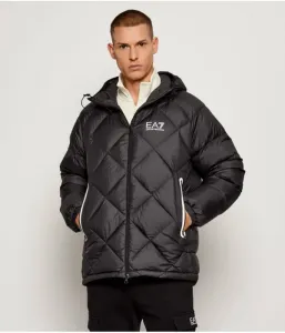 Пуховая куртка modern fit Ea7, черный