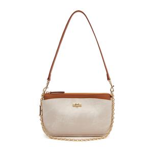 ELLE Синтетическая кожаная сумка через плечо Regular Women's White