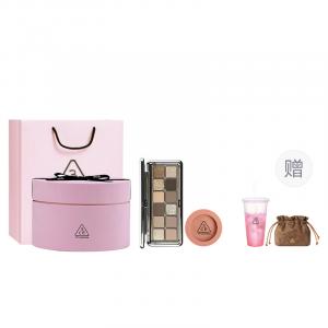 Тени для век двенадцати цветов монохромный румяна наборы для макияжа легко растушевываются шиммер матовые 3CE