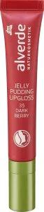 Блеск для губ alverde NATURKOSMETIK Lipgloss Jelly Pudding 35 Dark Berry, 10 ml
