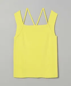 Майка с двусторонним швом на горловине Jeanasis, цвет Light Yellow(62)